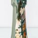 Pair of Dutch Art Nouveau Ceramic Table Lamps, circa 1915, with New Ochre Linen Shades