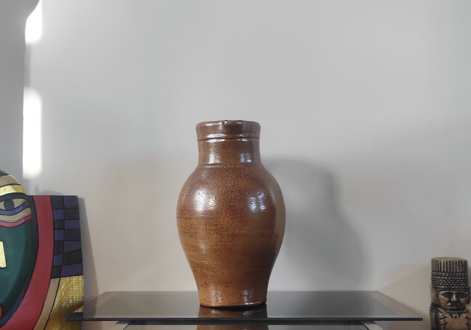 Grand pichet artisanale vintage