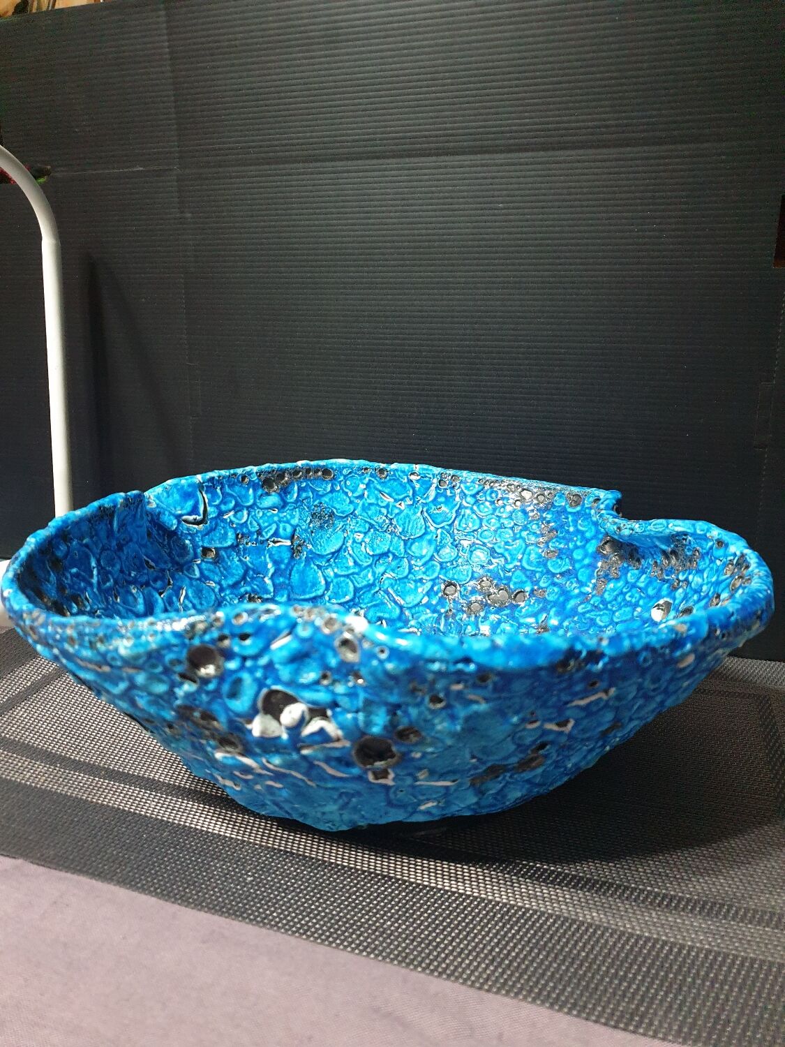 Large sea foam bowl Vallauris 1960