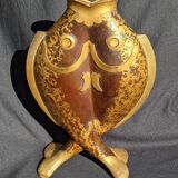 Christofle vase with two fish