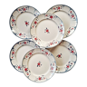 Lot de 6 assiettes plates Moulin des Loups