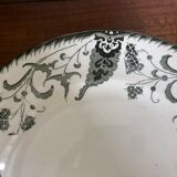 Plat compotier Longwy