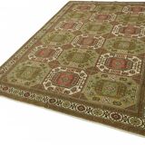 Turkish Wool Vintage Kayseri Rug 202 cm x 295 cm