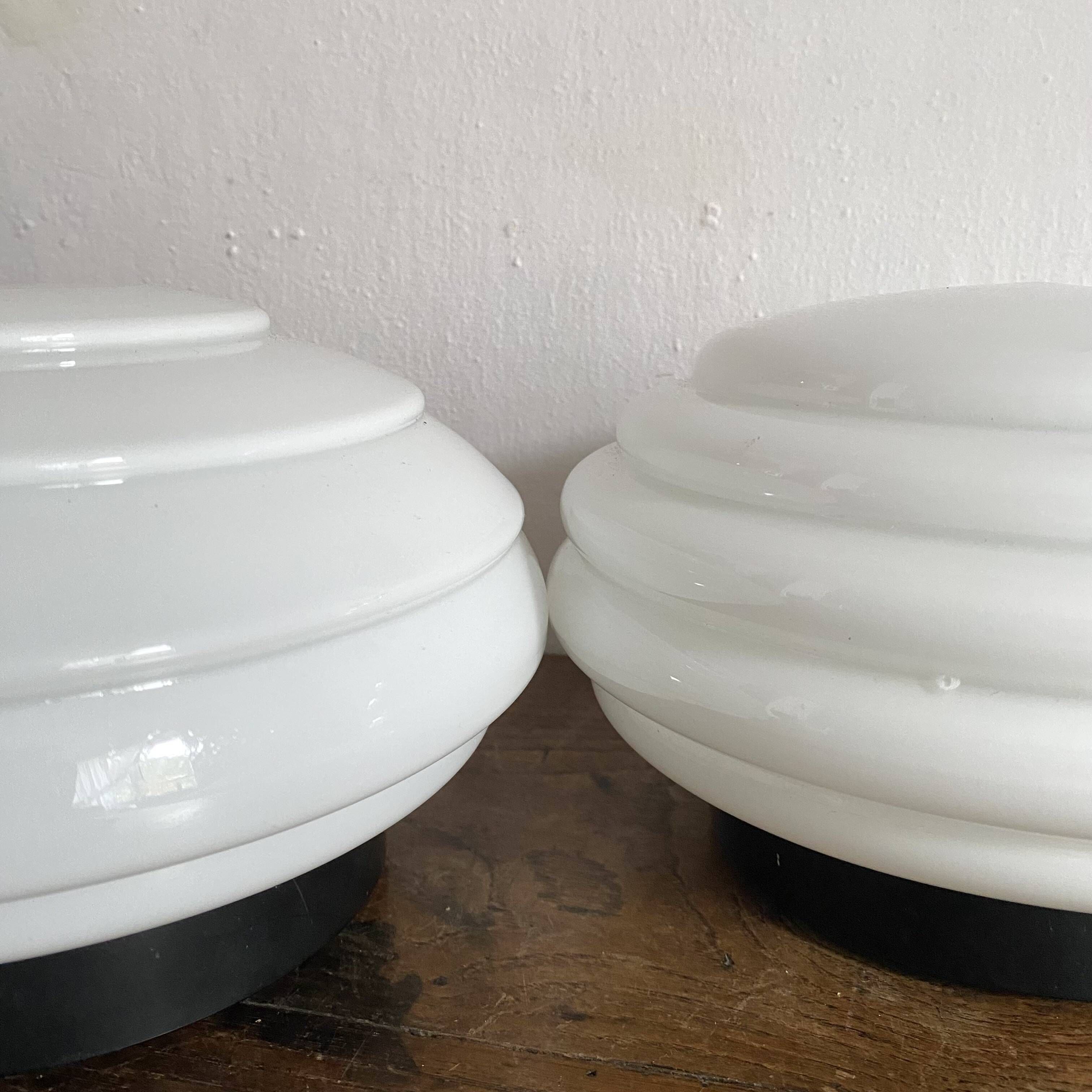 Opaline ceiling light in Art Deco style Vianne France