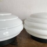 Opaline ceiling light in Art Deco style Vianne France