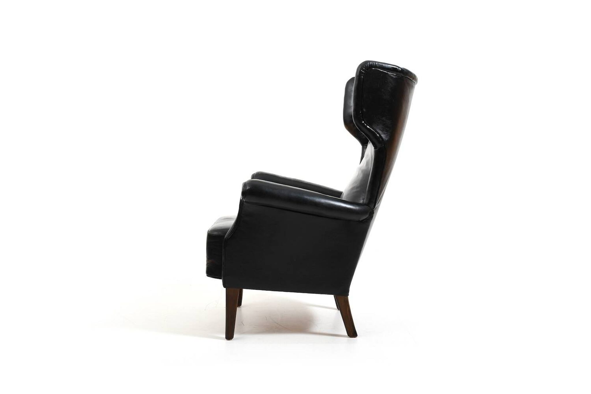 Fritz Hansen Danemark Fauteuil lounge modèle 8023 années 1950