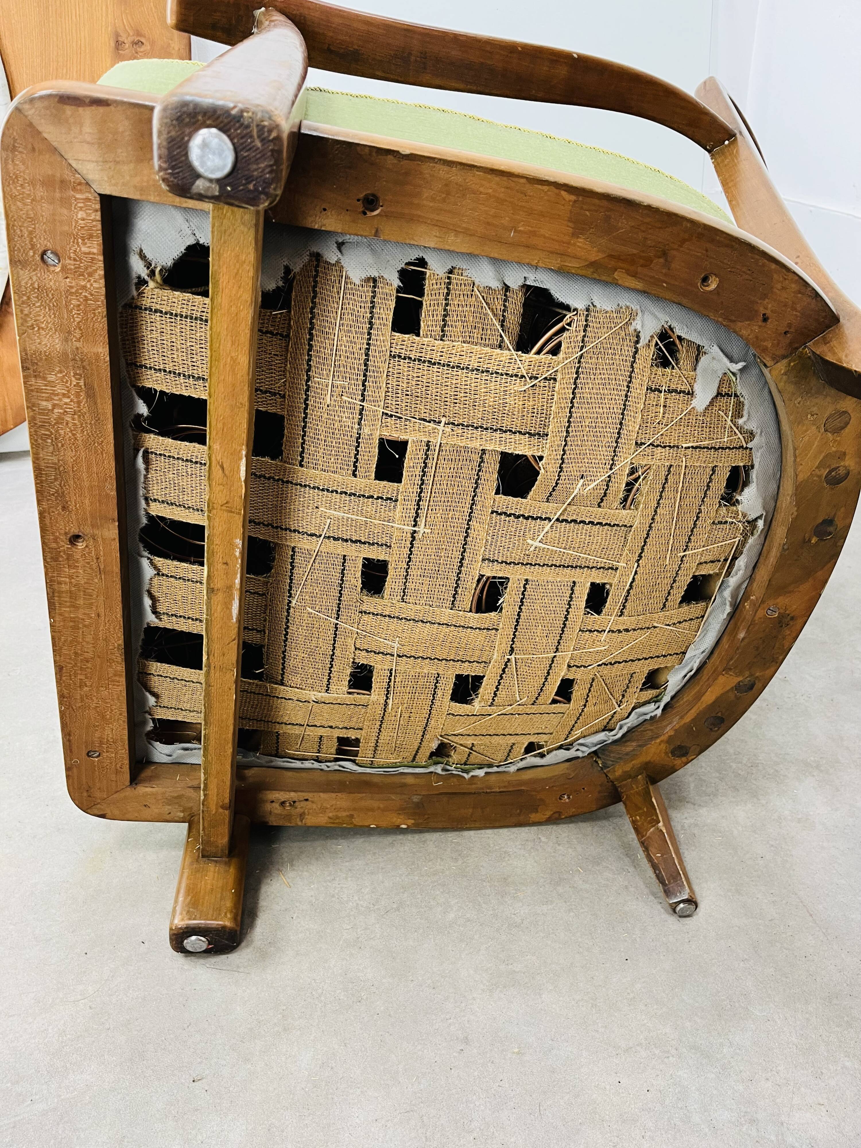 Fritz Hansen armchair 1594 1940s Scandinavian
