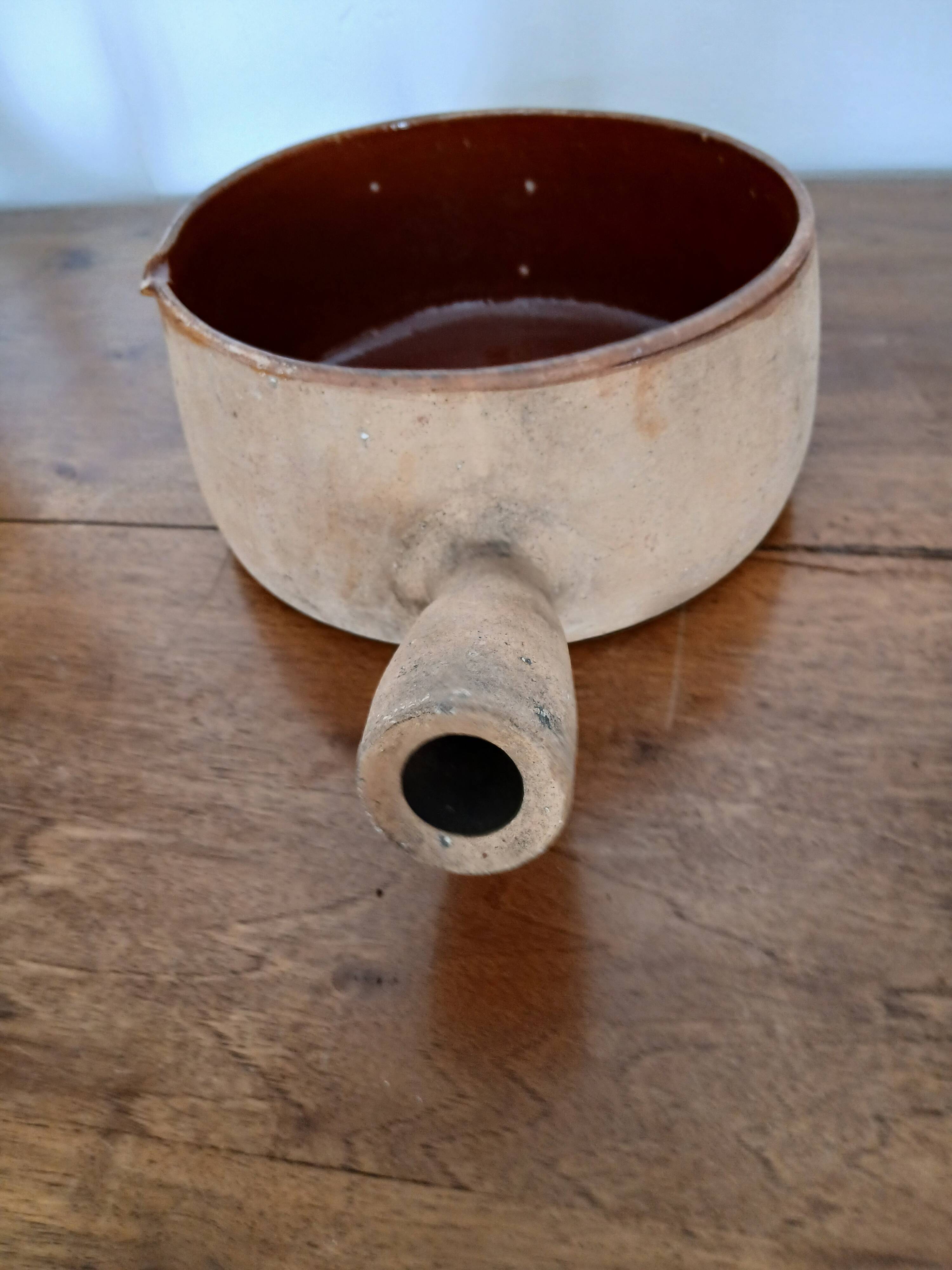 Antique Terracotta Pan from Vallauris