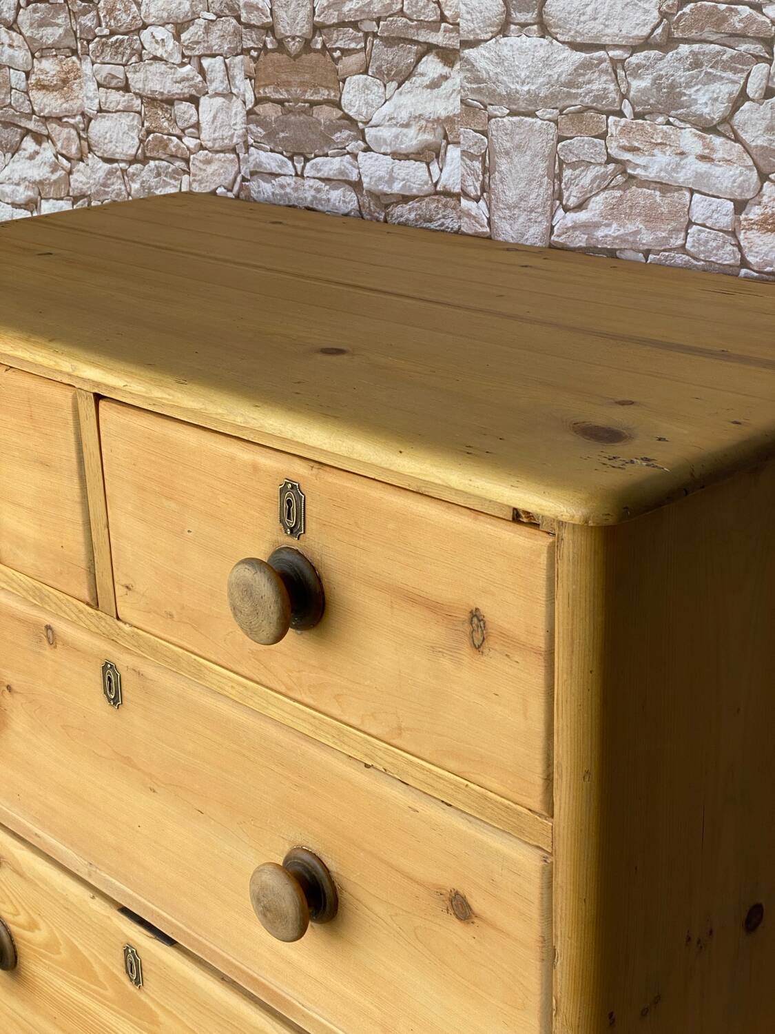 Old English chest of drawers