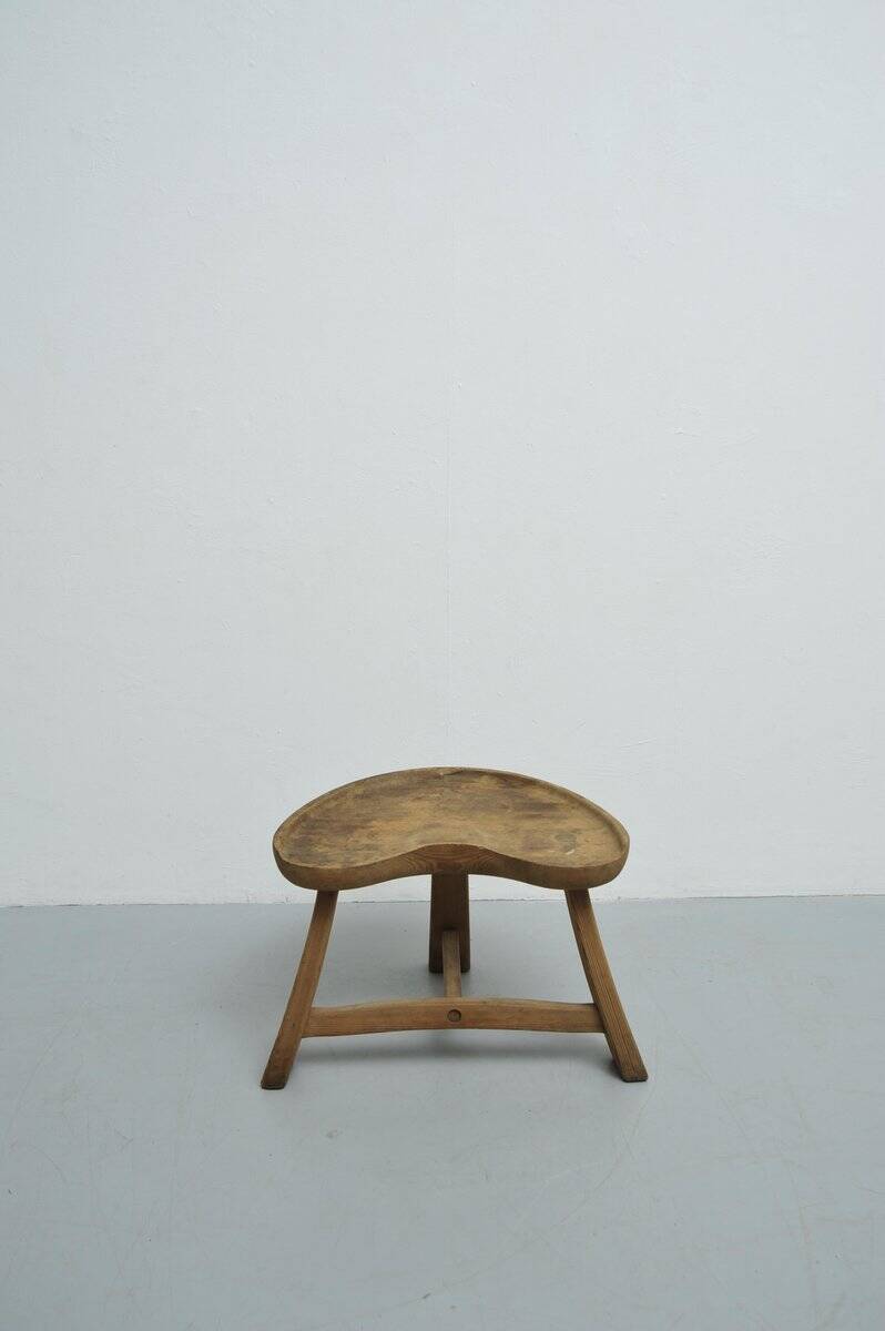 Vintage stool by Ragnvald Krogenæs for Krogenæs Møbler, 1960s