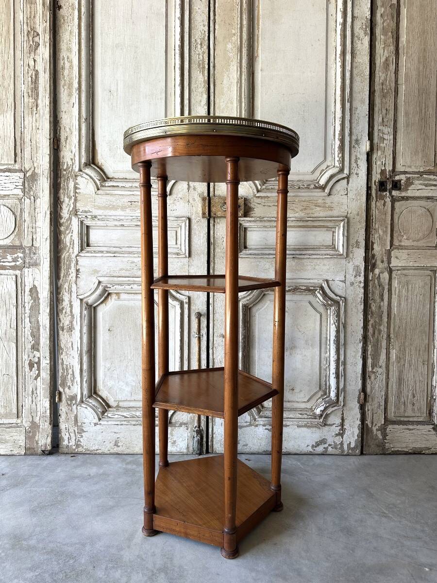 Étagère desserte en merisier circa 1950