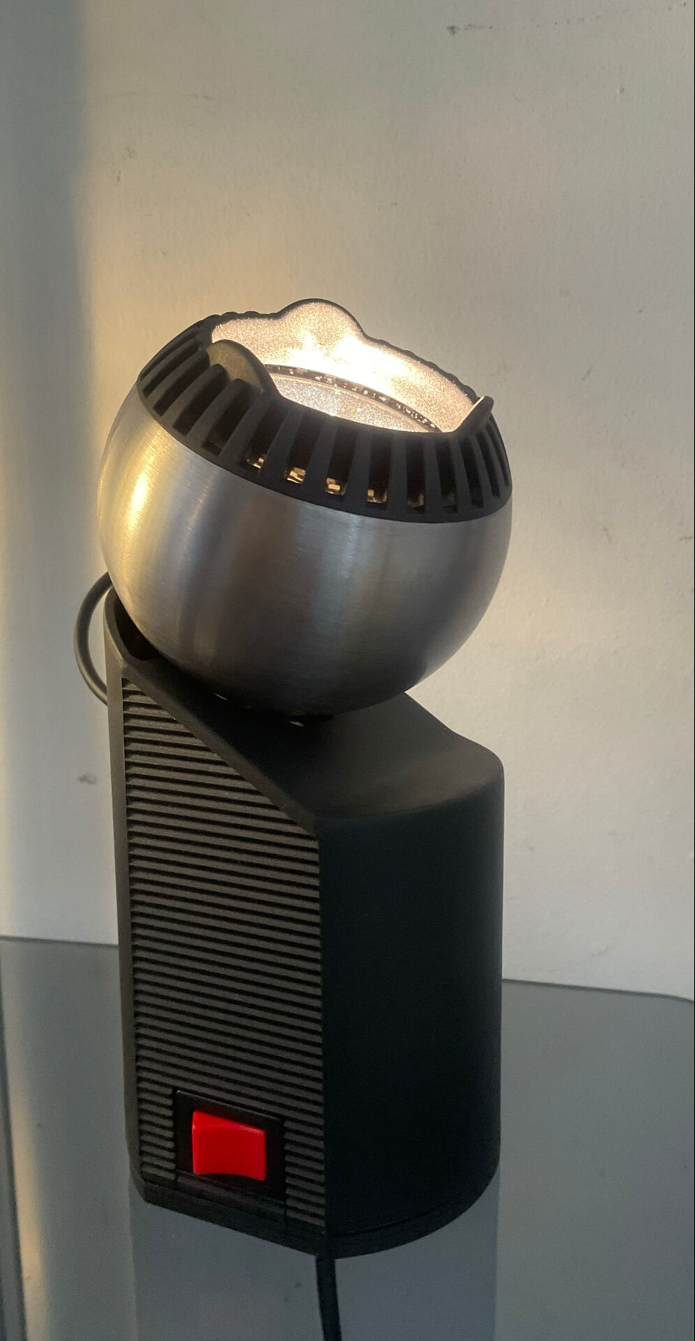 Mini spot lamp 41701 by Dieter Witte for Osram from the 1970s.