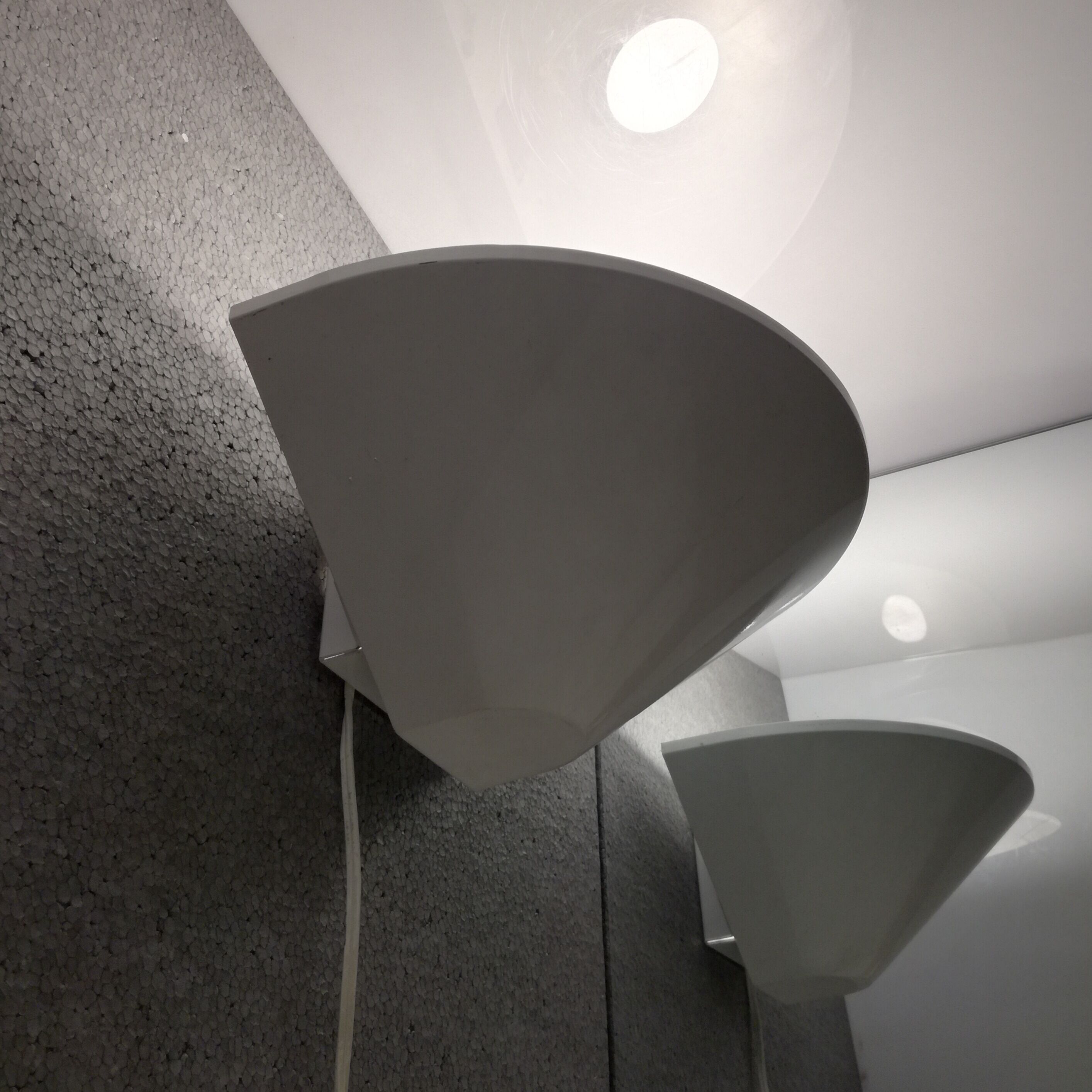 Half moon appliques in lase metal