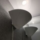 Half moon appliques in lase metal