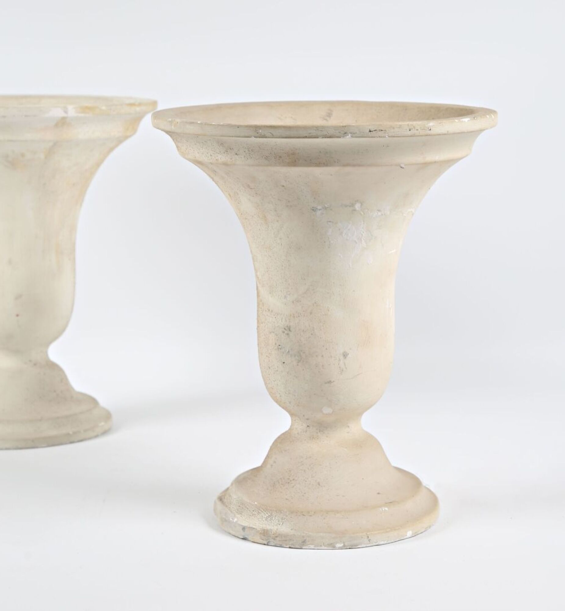 Pair of tulip lamps