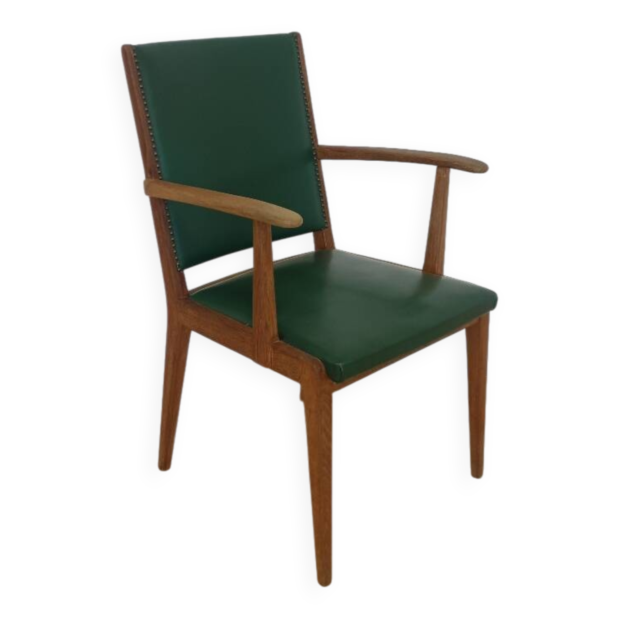 Oak armchair from the 1950s