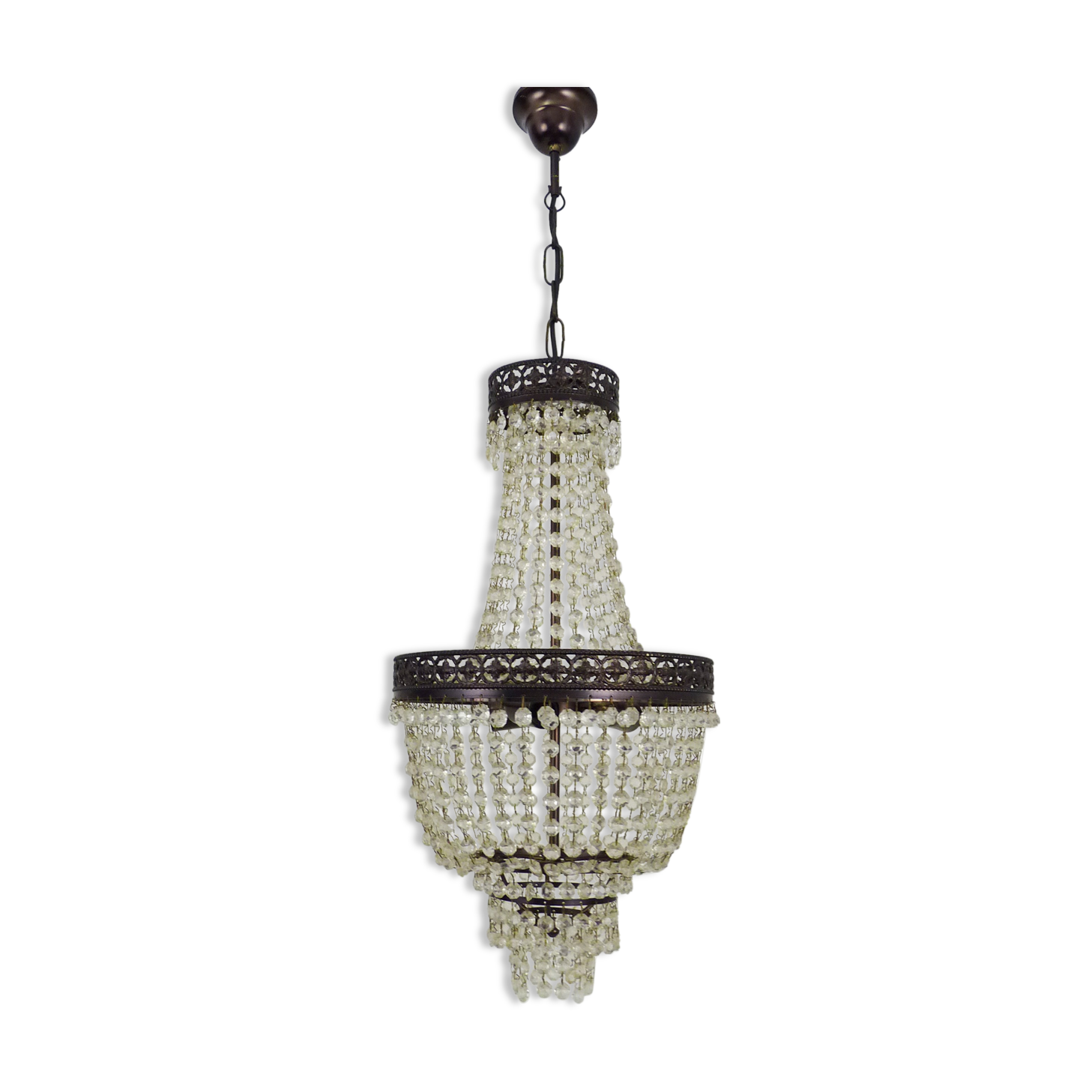 Hot air balloon chandelier, glass grapevines. Chandelier grapevines. Year 80