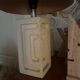 Lampe en pierre vintage