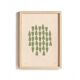 Collection de 12 peintures col.froid bleu et vert