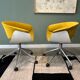SINA armchair pair by B&B Italia