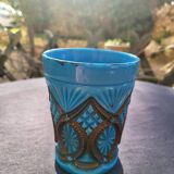 Val saint lambert opaline goblet