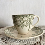 Ironstone cup Creil and Montereau