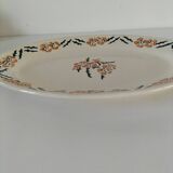 Plat ovale Faïence Longchamp
