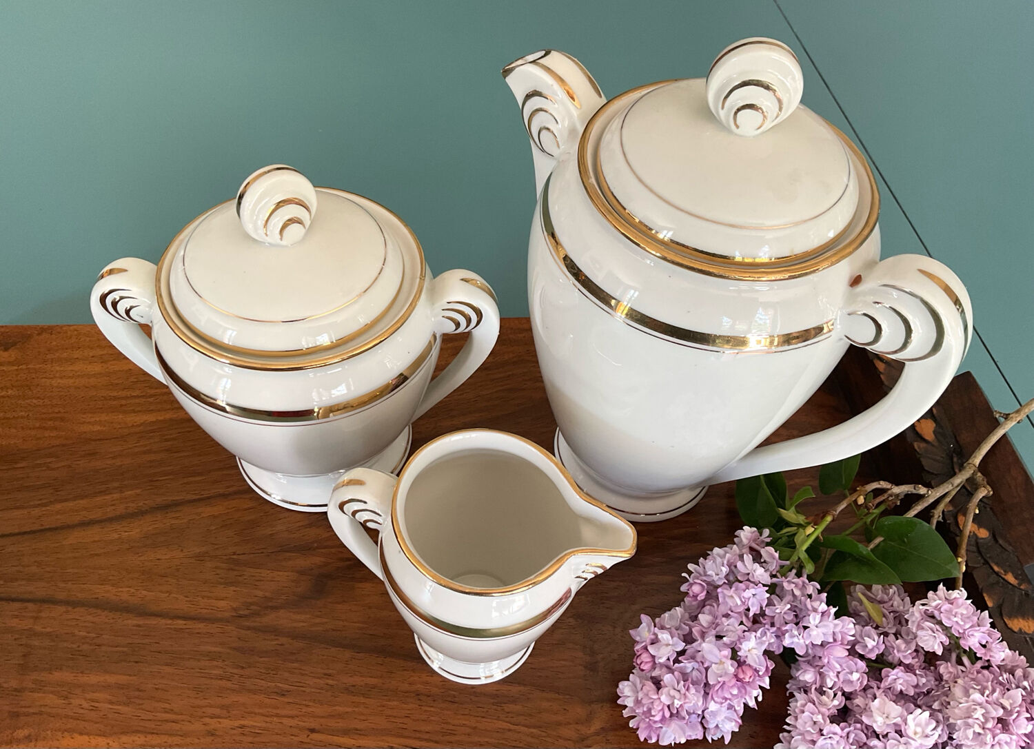 Art Deco coffee set