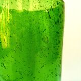 Vintage bubble glass vase