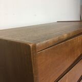 Commode en teck par frederik kayser 1960/70