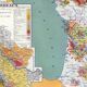 Carte de la France vinicole en 1949
