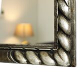 Miroir vintage avec cadre en bois 58x47cm
