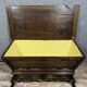 Louis XV style Piedmontese kneading trough in solid walnut circa 1850