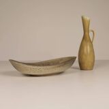 Bowl and vase Midcentury Modern Rörstrand Carl Harry Stålhane, Sweden, 1950s