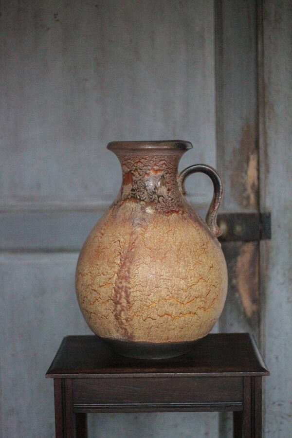 Grand vase céramique 495-48 West Germany , vase décoratif, pot à fleurs