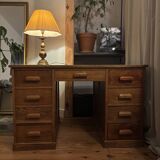 Vintage oak desk