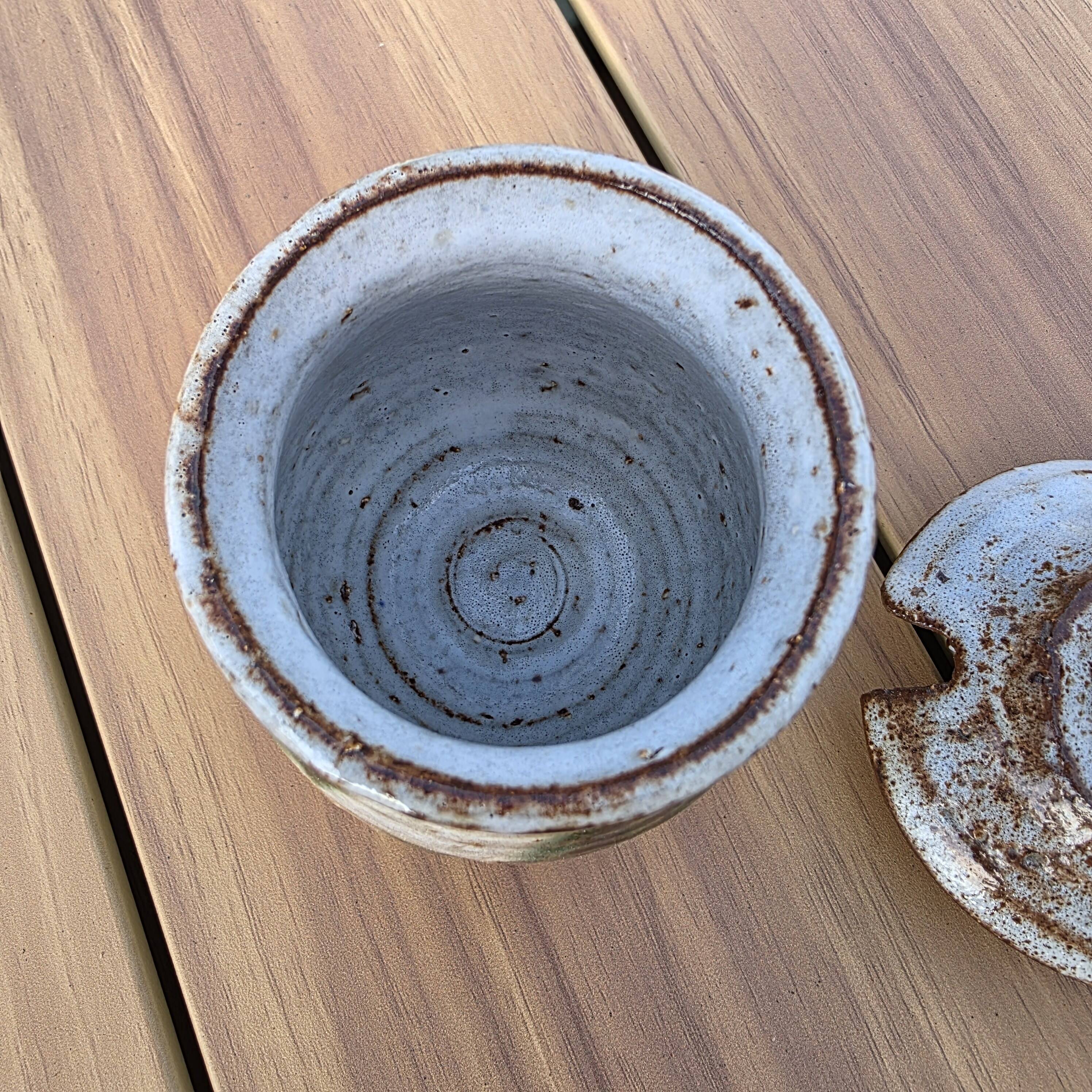 Vintage Covered Pot Duo - Vallauris Ceramic - 60s/70s