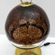 Lampe de table Leucos en verre de Murano et laiton, Italie, années 1970