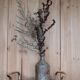 Speckled sandstone vase