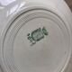 Set of 6 flat plates terre de fer saint-amand xixth