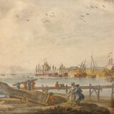 3 marine engravings