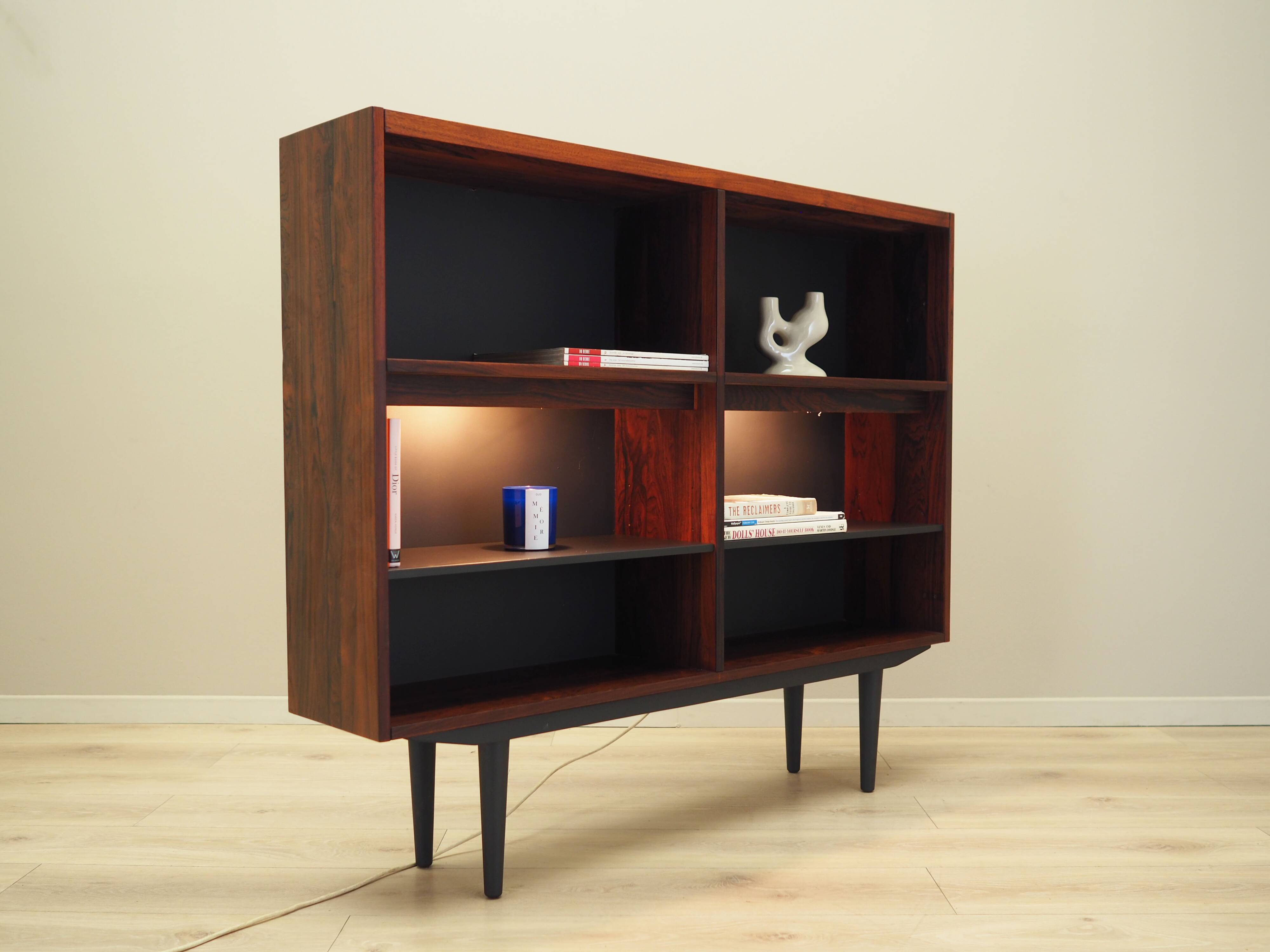 Rosewood bookcase, Danish design, 1970s, made in Denmark