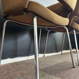 Paire de fauteuils vintage – Style Eero Saarinen – Années 60/70