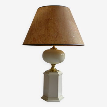 Le Dauphin lamp with cork lampshade