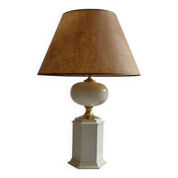 Le Dauphin lamp with cork lampshade