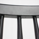 1960s Varjosen Puunjalostus beech rocking chair, Finland