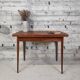 Table papillon ancienne, pieds compas