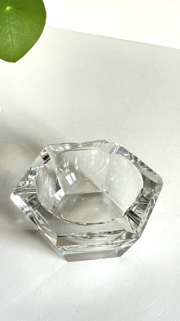 CENDRIER Vide-Poche CRISTAL Vintage