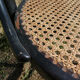 Lot de 3 chaises bistrot Fischel noires