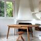 Oak table with extensions